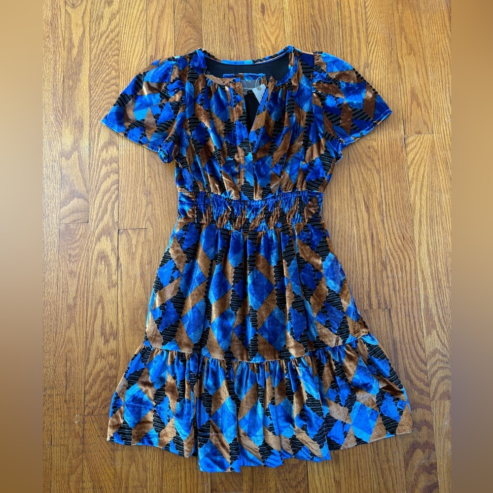 Anthropologie Somerset Mini Dress - Velvet, XXSP